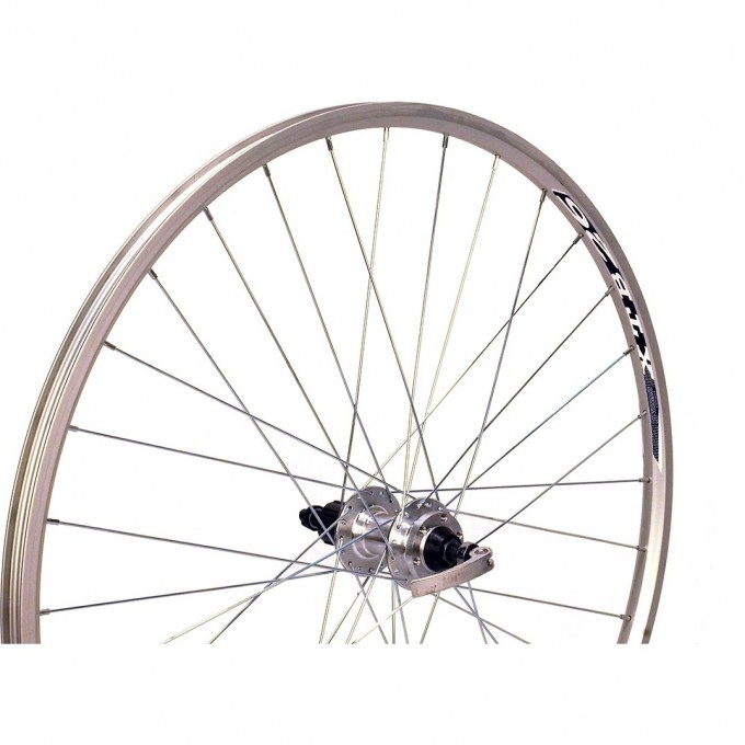 Колесо STARK 27.5" MTB заднее двойной обод XTB-26 алюминиевый сплав, серебристая втулка JY-D142TSЕ 4630088460470 Колесо STARK 27.5" MTB заднее двойной обод XTB-26 алюминиевый сплав, серебристая втулка JY-D142TSЕ 4630088460470
