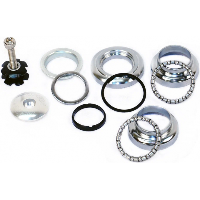 Рулевая колонка для велосипеда STARK MTB 25,4mm серебристый 4630088460074 Рулевая колонка для велосипеда STARK MTB 25,4mm серебристый 4630088460074
