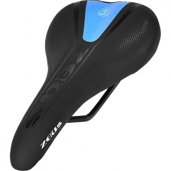 Седло STARK ZEUS 1040 MTB черный\синий Седло STARK ZEUS 1040 MTB черный\синий