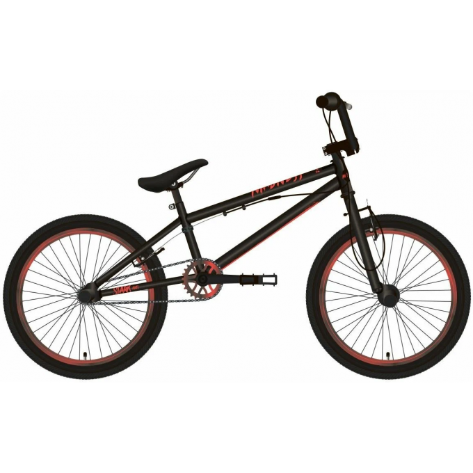 Велосипед STARK MADNESS BMX 1 (2022) черный/красный 4670094404860 Велосипед STARK MADNESS BMX 1 (2022) черный/красный 4670094404860