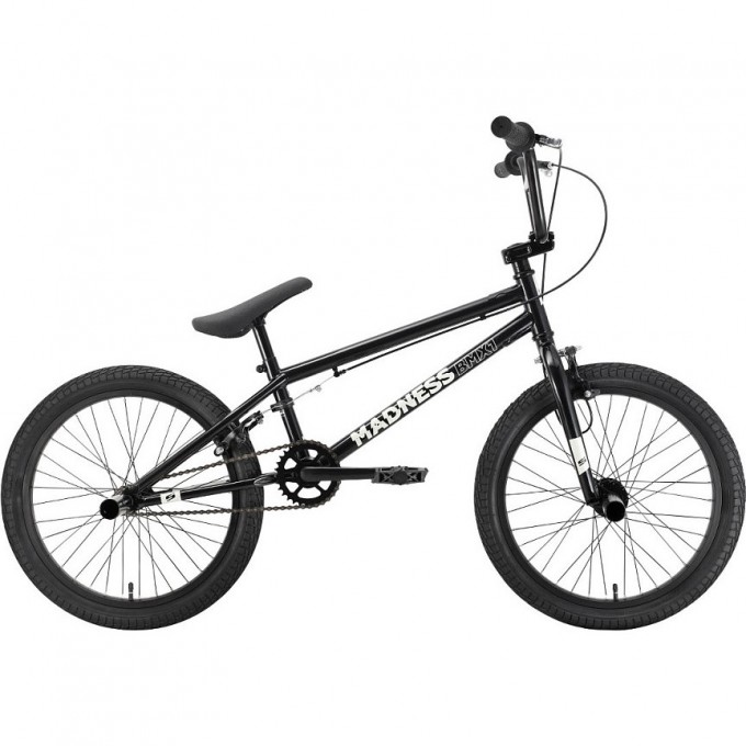 Велосипед STARK MADNESS BMX 1 (2022) серебристый/черный 4670094404815 Велосипед STARK MADNESS BMX 1 (2022) серебристый/черный 4670094404815