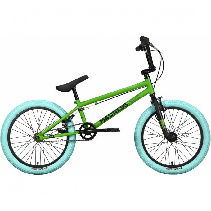 Велосипед STARK MADNESS BMX 1 (2023) зеленый/черный/голубой 4670094414289 Велосипед STARK MADNESS BMX 1 (2023) зеленый/черный/голубой 4670094414289