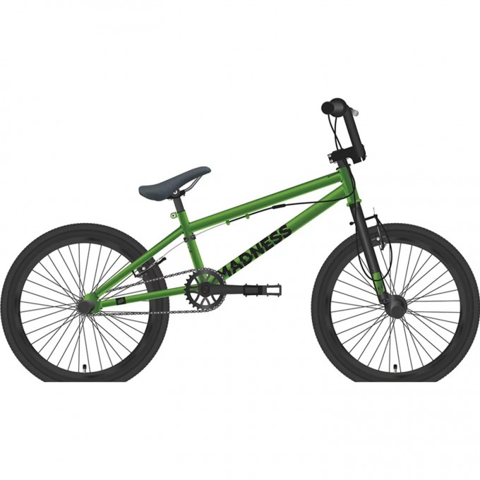 Велосипед STARK MADNESS BMX 1 (2023) зеленый/черный/зеленый 4670094411875 Велосипед STARK MADNESS BMX 1 (2023) зеленый/черный/зеленый 4670094411875