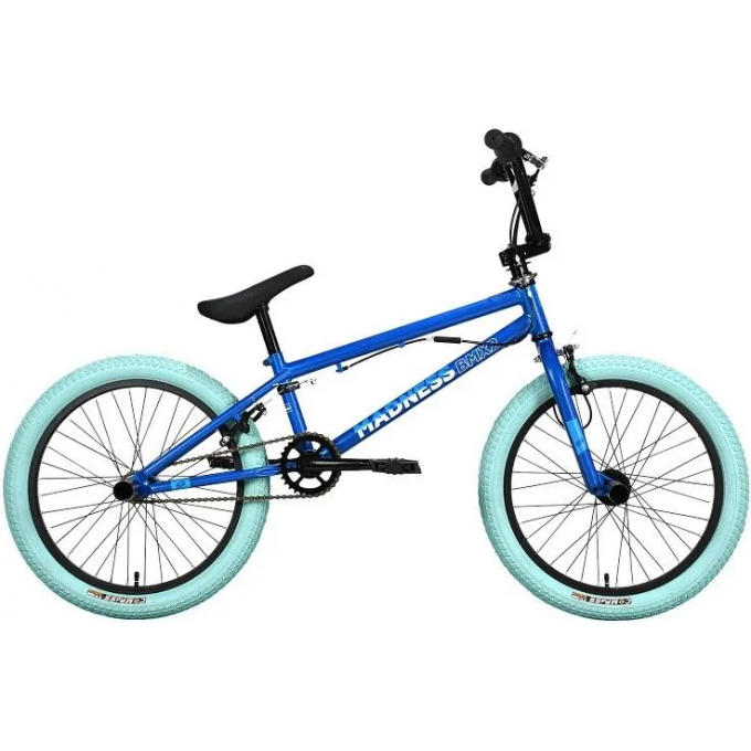 Велосипед STARK MADNESS BMX 2 (2023) синий/белый/зеленый 4670094415019 Велосипед STARK MADNESS BMX 2 (2023) синий/белый/зеленый 4670094415019