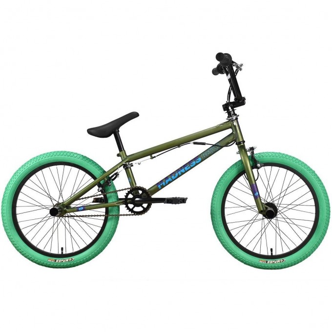Велосипед STARK MADNESS BMX 2 (2023) зеленый/голубой/зеленый 4670094414302 Велосипед STARK MADNESS BMX 2 (2023) зеленый/голубой/зеленый 4670094414302