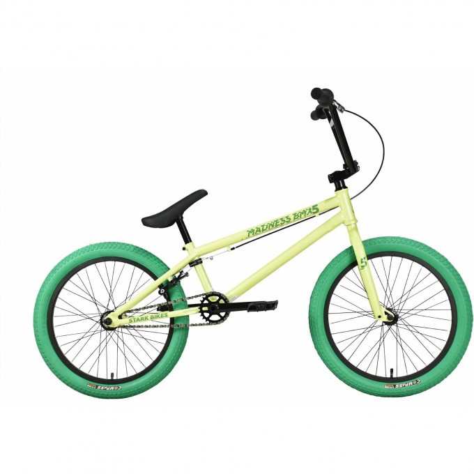 Велосипед STARK MADNESS BMX 5 (2023) оливковый/зеленый/зеленый 4670094414999 Велосипед STARK MADNESS BMX 5 (2023) оливковый/зеленый/зеленый 4670094414999