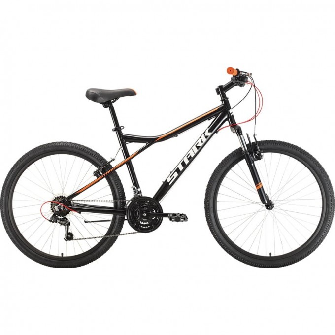 Велосипед STARK SLASH 26.1 V, рама 16", (2022) черный/оранжевый 4670094406093 Велосипед STARK SLASH 26.1 V, рама 16", (2022) черный/оранжевый 4670094406093
