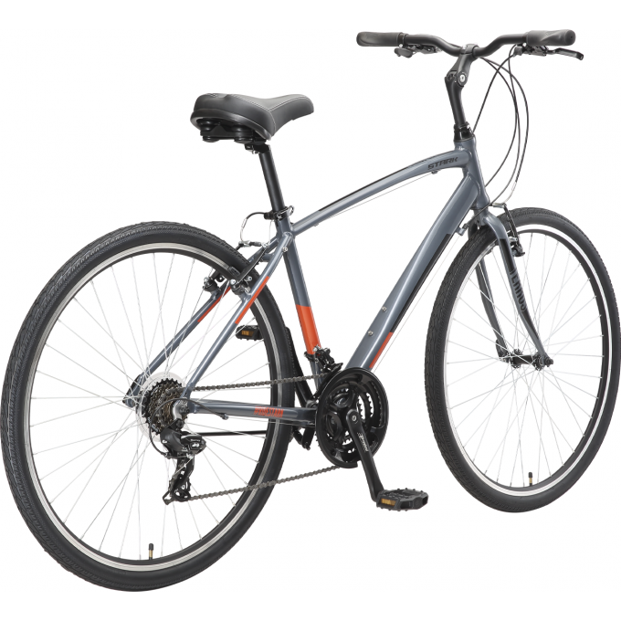 Велосипед STARK TERROS 28.2 V, рама 20", (2023) серый/черный/оранжевый 4670094413206 Велосипед STARK TERROS 28.2 V, рама 20", (2023) серый/черный/оранжевый 4670094413206