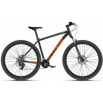 Велосипед STARK'24 HUNTER 29.2 HD графитовый/оранжевый 18" Велосипед STARK'24 HUNTER 29.2 HD графитовый/оранжевый 18"