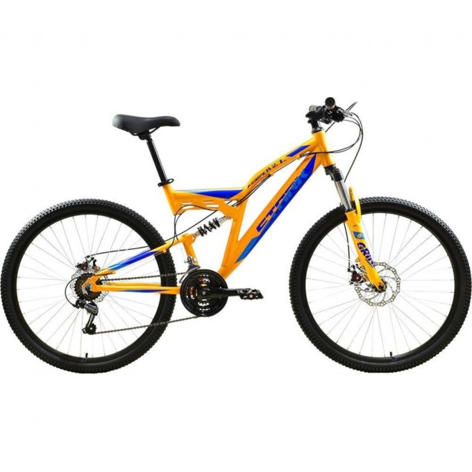 Велосипед STARK'24 JUMPER FS 27.1 D оранжевый/голубой, синий 20" 4670094417655 Велосипед STARK'24 JUMPER FS 27.1 D оранжевый/голубой, синий 20" 4670094417655