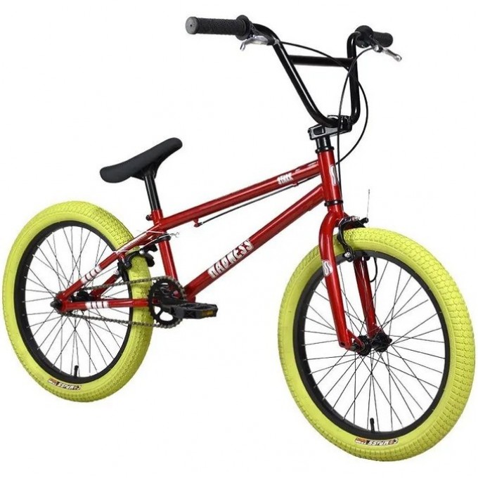 Велосипед STARK'24 MADNESS BMX 1 красный/серебристый/хаки 4670094417792 Велосипед STARK'24 MADNESS BMX 1 красный/серебристый/хаки 4670094417792