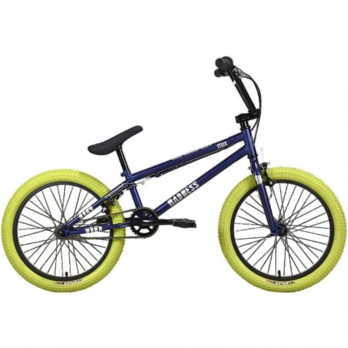 Велосипед STARK'24 MADNESS BMX 1 темно-синий матовый/серебристый/хаки 4670094417853 Велосипед STARK'24 MADNESS BMX 1 темно-синий матовый/серебристый/хаки 4670094417853