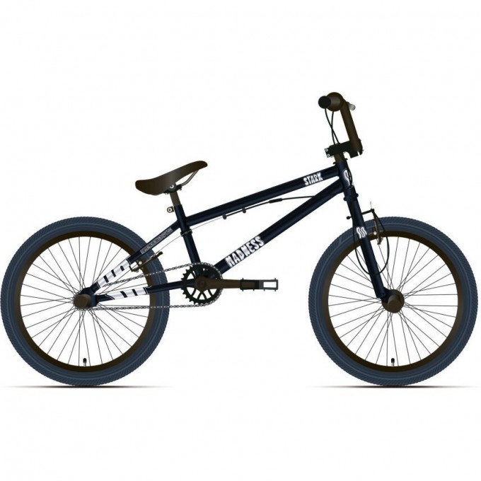 Велосипед STARK'24 MADNESS BMX 1 темно-синий матовый/серебристый/темно-синий 4670094417846 Велосипед STARK'24 MADNESS BMX 1 темно-синий матовый/серебристый/темно-синий 4670094417846