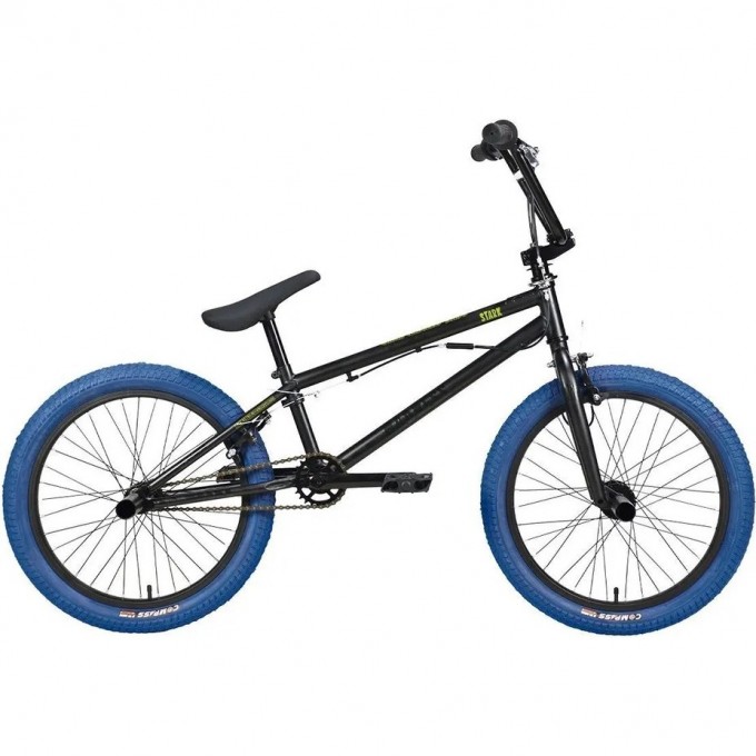 Велосипед STARK'24 MADNESS BMX 3 антрацитовый матовый/антрацитовый глянцевый, зеленый/темно-синий 4670094417983 Велосипед STARK'24 MADNESS BMX 3 антрацитовый матовый/антрацитовый глянцевый, зеленый/темно-синий 4670094417983