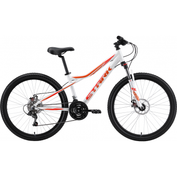 Велосипед STARK'24 SLASH 26.1 D белый/оранжевый/красный 14,5" Велосипед STARK'24 SLASH 26.1 D белый/оранжевый/красный 14,5"