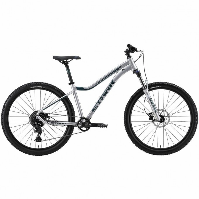 Велосипед STARK'24 TACTIC 27.4 HD серебро/еловый 16" 4670094418515 Велосипед STARK'24 TACTIC 27.4 HD серебро/еловый 16" 4670094418515
