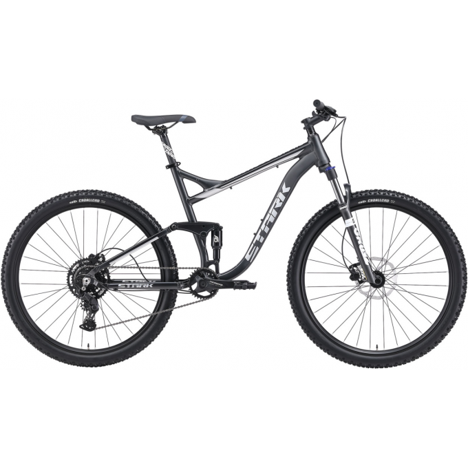 Велосипед STARK'24 TACTIC FS 29.4 HD серый матовый/серебристый металлик 18" 4670094418645 Велосипед STARK'24 TACTIC FS 29.4 HD серый матовый/серебристый металлик 18" 4670094418645