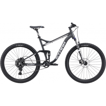 Велосипед STARK'24 TACTIC FS 29.4 HD серый матовый/серебристый металлик 20" Велосипед STARK'24 TACTIC FS 29.4 HD серый матовый/серебристый металлик 20"