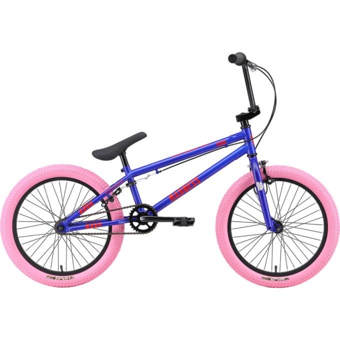 Велосипед STARK'25 MADNESS BMX 1 ярко-синий/красный/светлый розовый 4670094422796 Велосипед STARK'25 MADNESS BMX 1 ярко-синий/красный/светлый розовый 4670094422796