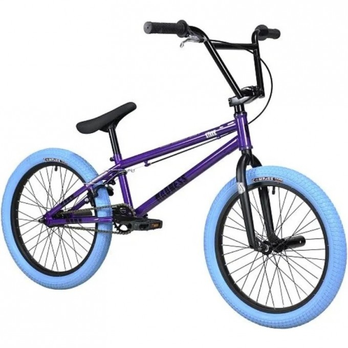 Велосипед STARK'25 MADNESS BMX 4 серо-фиолетовый/черный/синий 4670094422871 Велосипед STARK'25 MADNESS BMX 4 серо-фиолетовый/черный/синий 4670094422871